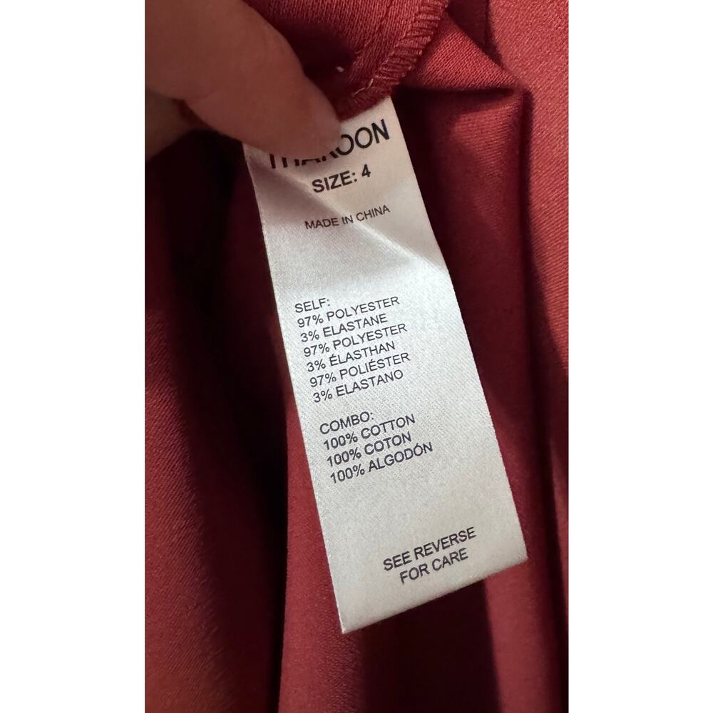 NWT Thakoon Rust Orange Slip Dress Size 4 - Picture 12 of 12